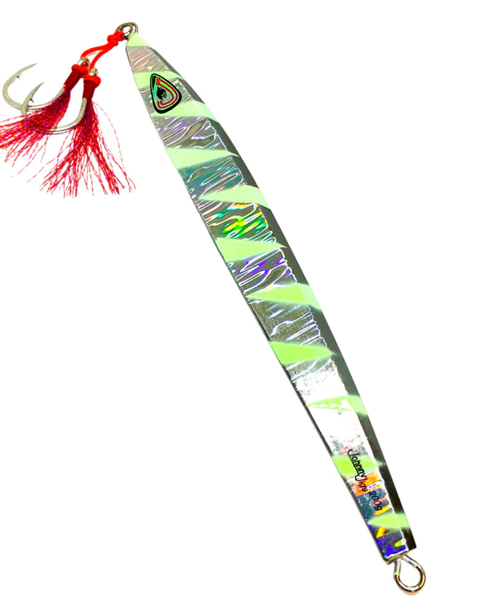 Johnny Jigs - Flatty Silver Glow Slow Pitch Jig