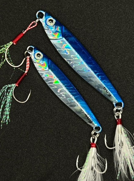 Johnny Jigs - Long Casting Jig Blue/Silver