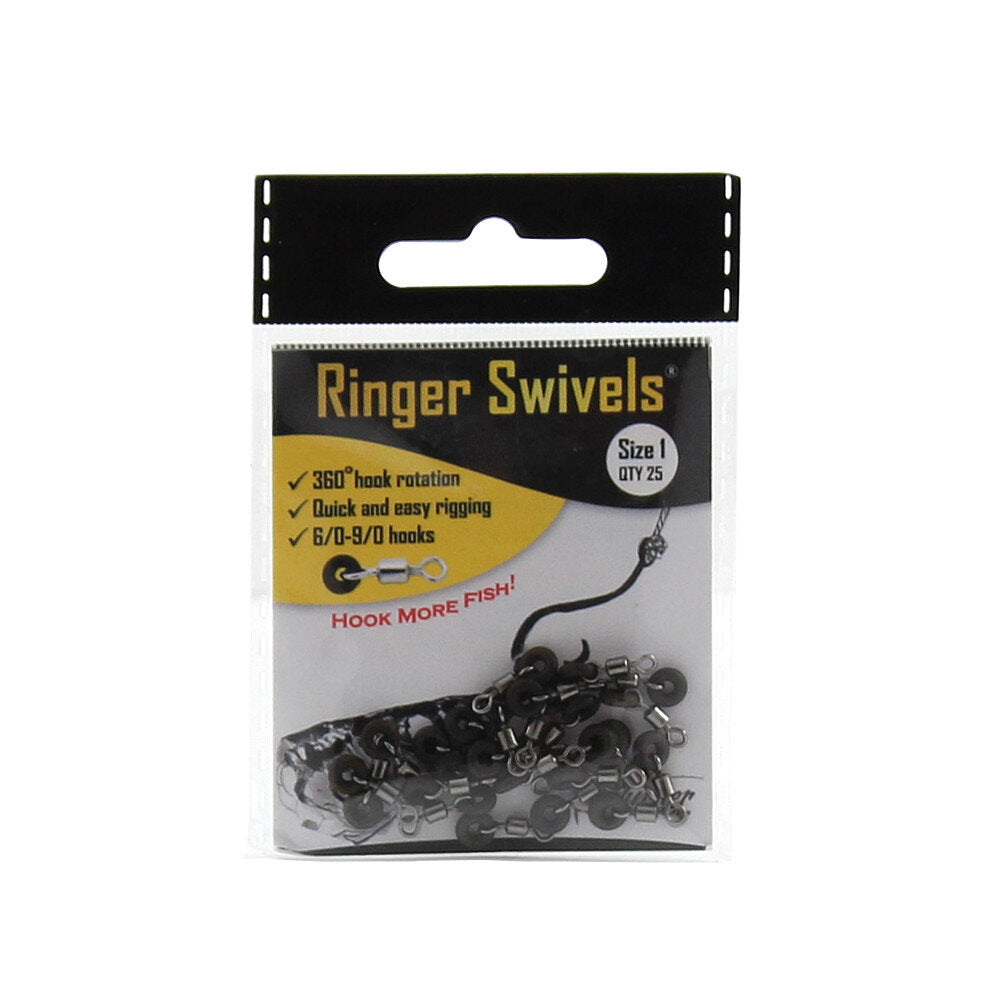 Ringer Swivels - Size 1 - 25 Pack