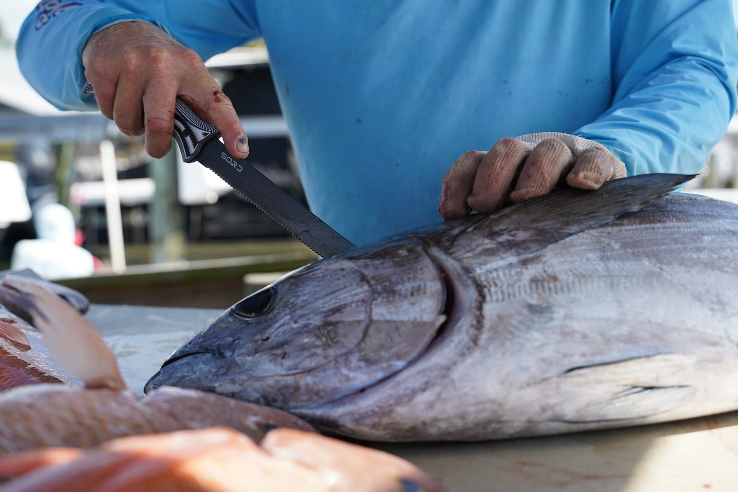 SORD Fishing Products - 9" Fillet Knife - Serrated