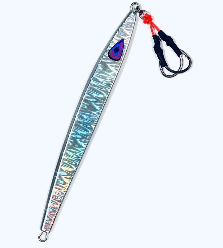 Johnny Jigs - Flatty Silver Glow Slow Pitch Jig