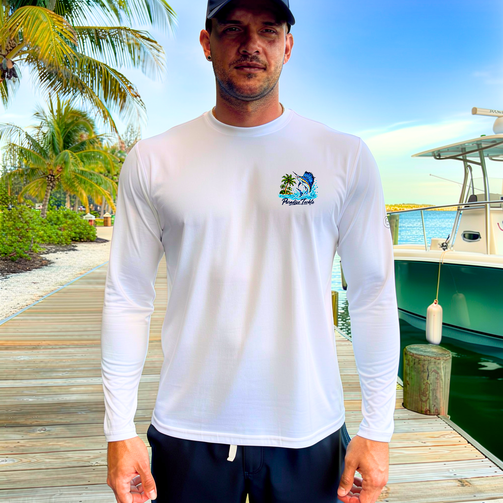 Paradise Tackle - Sailfish Beach UPF50 Long Sleeve Performance Shirt