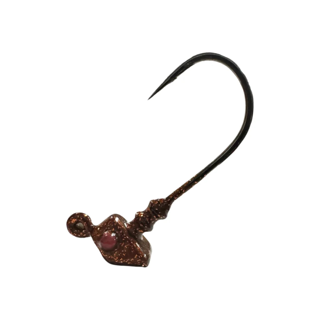 R&R Tackle - 3" Shrimp Jighead