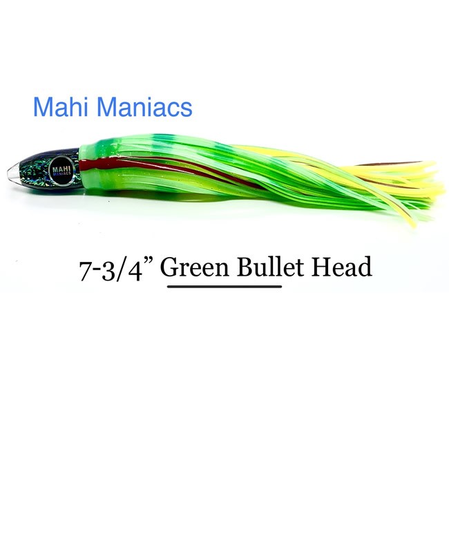 Mahi Maniacs (Rigged) 7 3/4" Bullet Head Lure