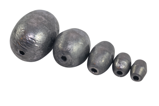 Egg Sinkers - Multiple Sizes Available