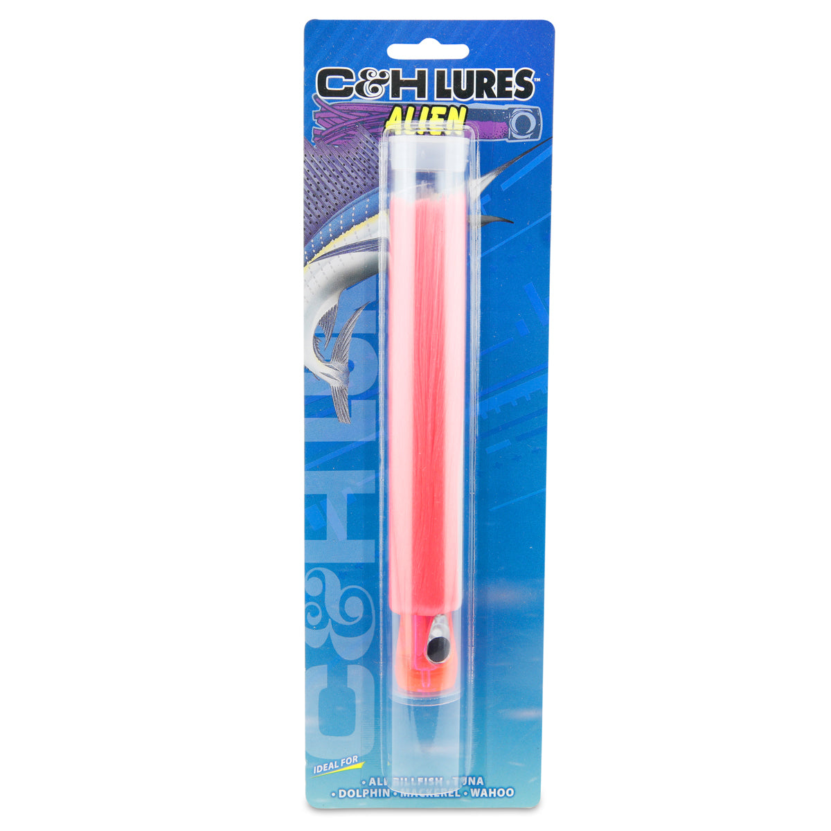 C&H - Alien Nylon Hair Lure Hologram Eye 7.5"