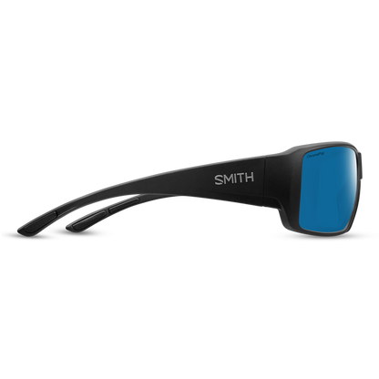 Smith Optics - Guide's Choice XL - Matte Black + ChromaPop Glass Polarized Blue Mirror Lens