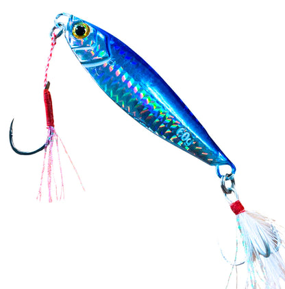 Johnny Jigs - Long Casting Jig Blue/Silver