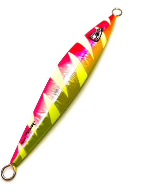 Johnny Jigs - Flat Back Watermelon Glow Slow Pitch Jig