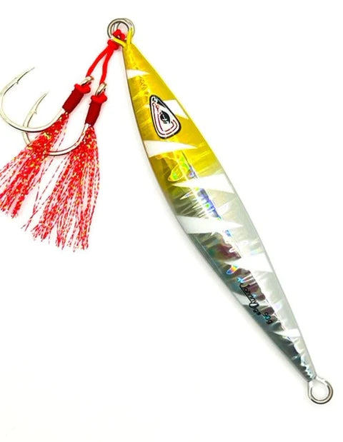 Johnny Jigs - Flat Back Silver Glow Slow Pitch Jig