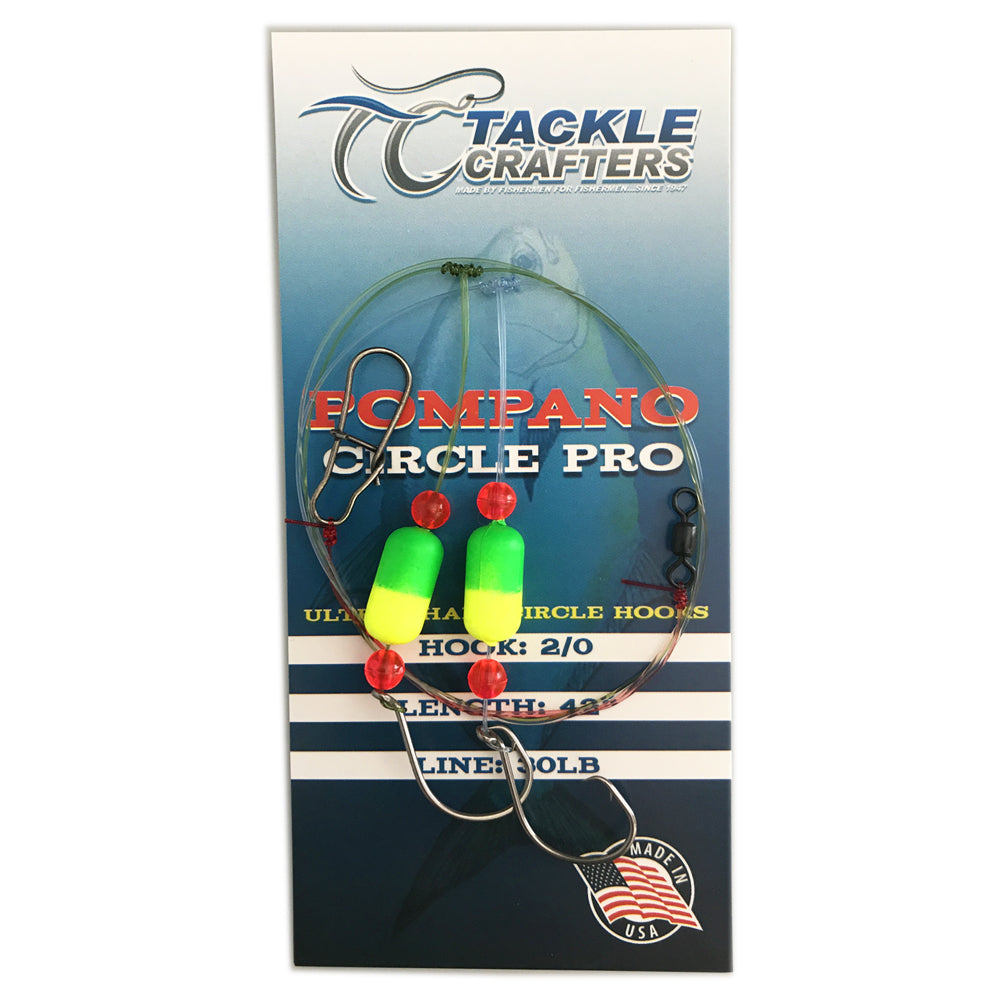Tackle Crafters - Pompano Circle Pro Rig – Paradise Tackle Co