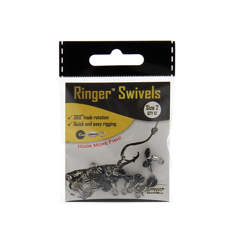 Ringer Swivels - Size 2 - 10 Pack