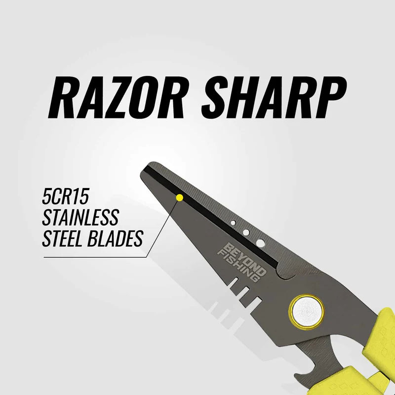 Beyond Fishing - 6.5 PRO Shears - Braid Cutting Scissors