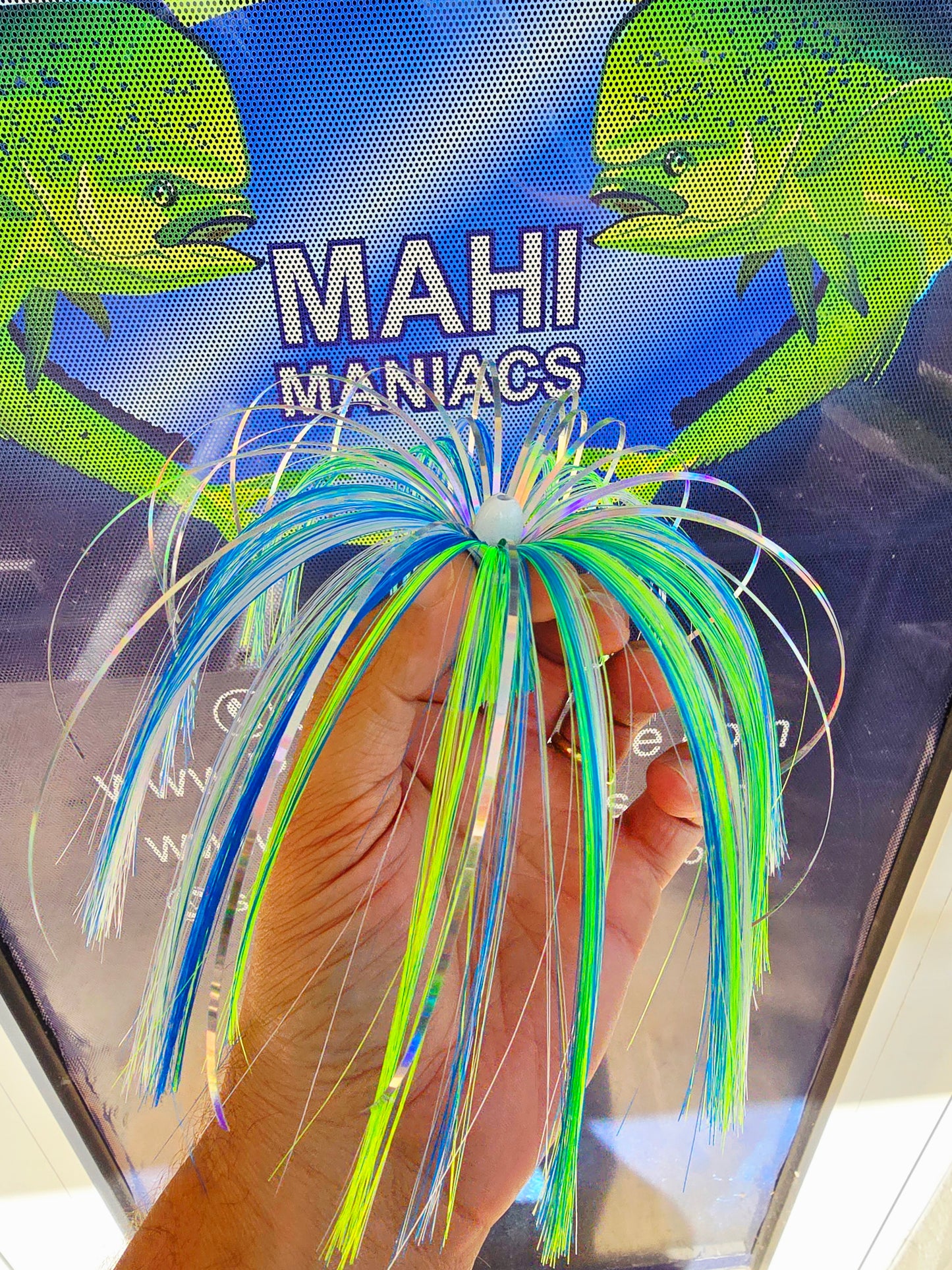 Mahi Maniacs - Maniac Flash Witch - Trolling Witch - Hand Tied Made in USA!
