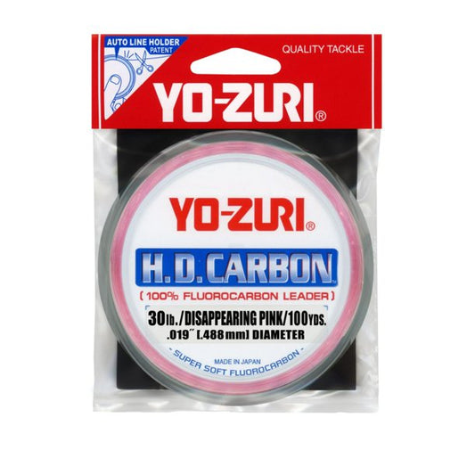 Yo-Zuri - H.D. Carbon Disappearing Pink Fluorocarbon Leader