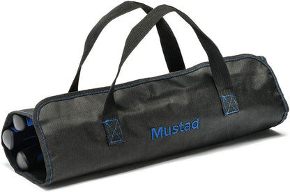 Mustad Filet 3 Knife Kit with Bag and Sharpener