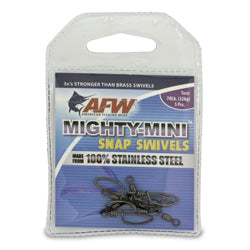 Mighty Mini Stainless Steel Snap Swivels