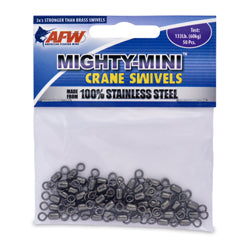 Mighty Mini Stainless Steel Swivels - 50 Pack
