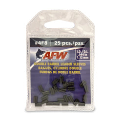 AFW Double Barrel Sleeves 1.12mm/0.044" - Black