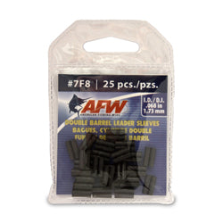 AFW Double Barrel Sleeves 1.73mm/0.068" - Black