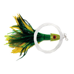 No Alibi Pro - Trolling Feather Lure 2 oz - Rigged and Ready